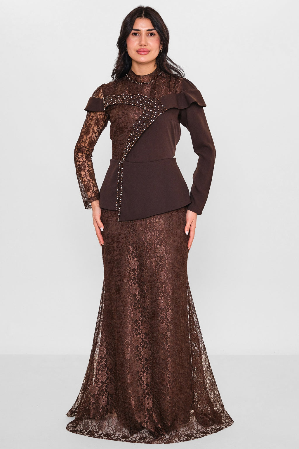 Nupel line - Plus Size Dress (NPL26Y5154) - 8690200137242