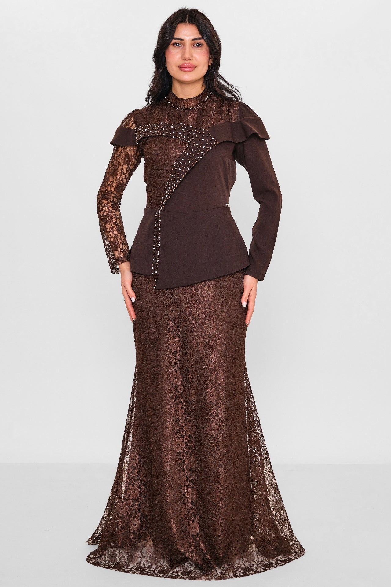 Nupel line - Plus Size Dress (NPL26Y5154) - 8690200137242