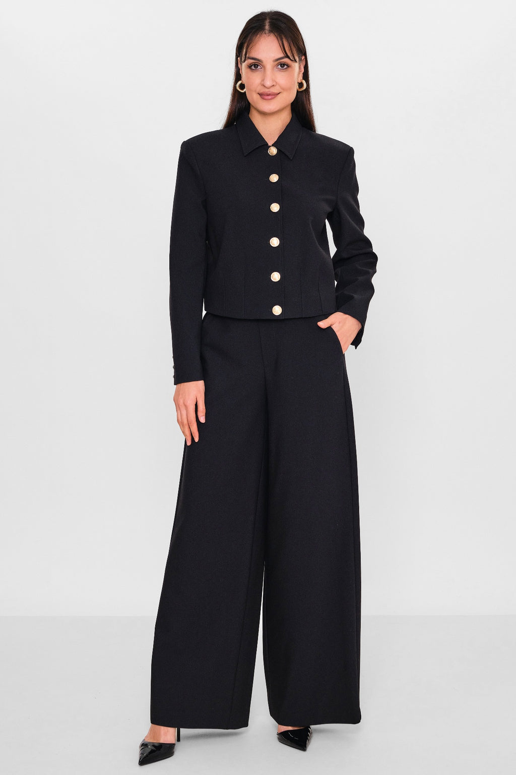 Fashion club - Plus Size Suit (FSC26YSM6001) - 8690200137273