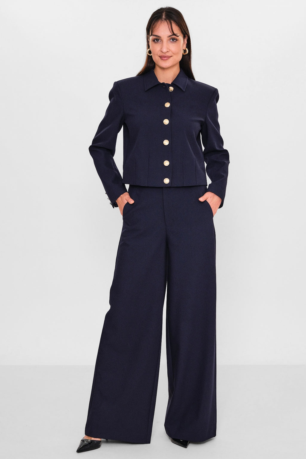 Fashion club - Plus Size Suit (FSC26YSM6001) - 8690200137280