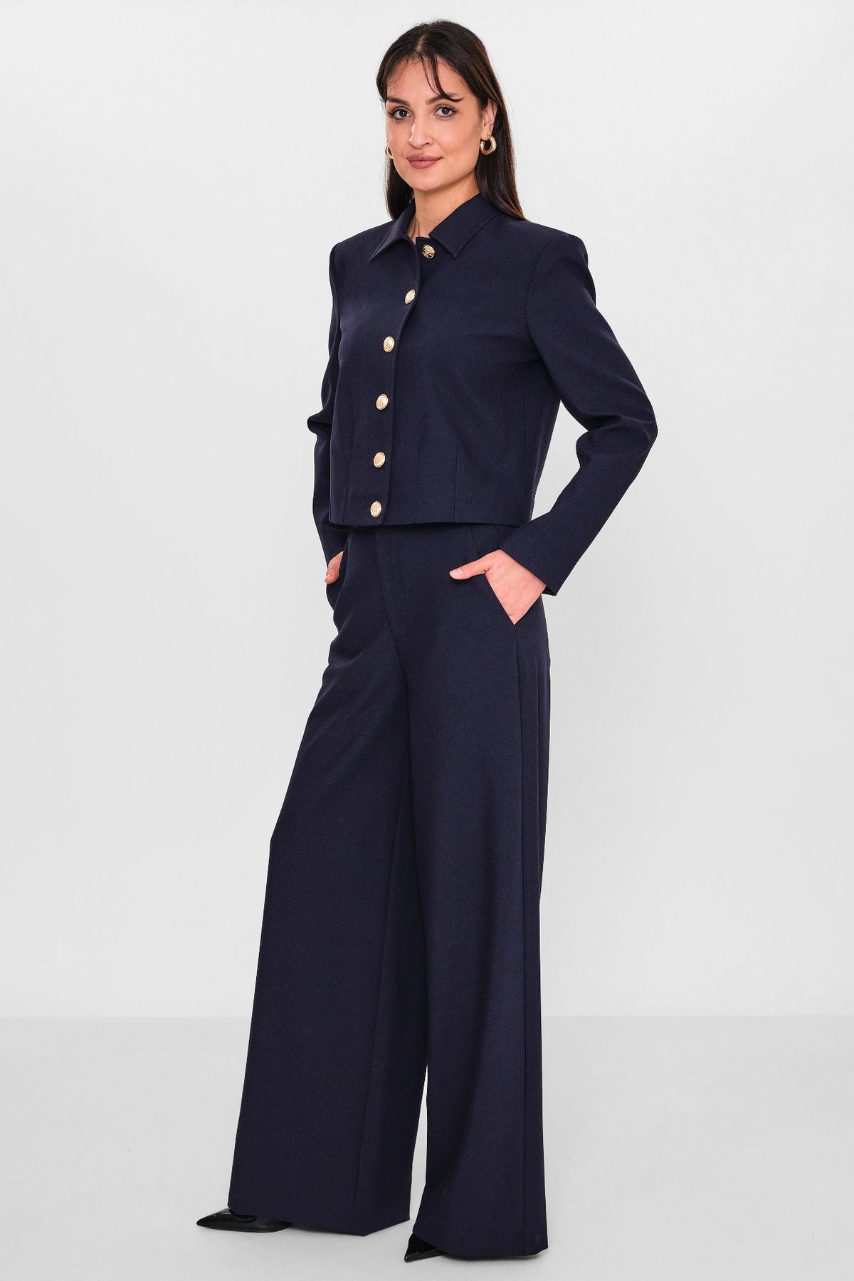Fashion club - Plus Size Suit (FSC26YSM6001) - 8690200137280