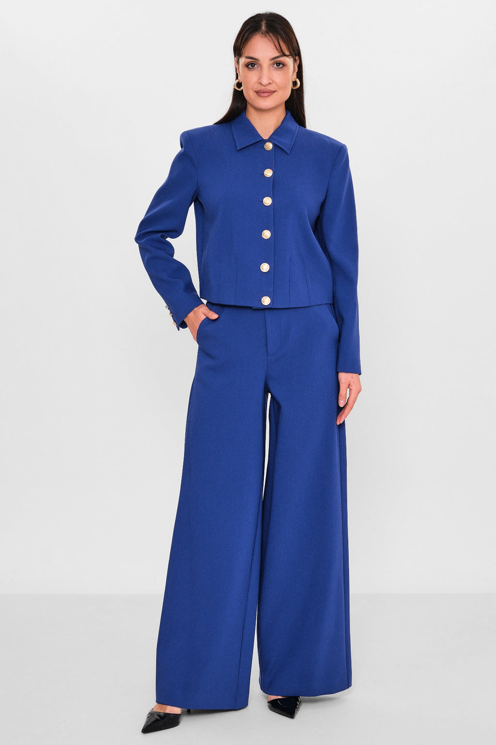 Fashion club - Plus Size Suit (FSC26YSM6001) - 8690200137297