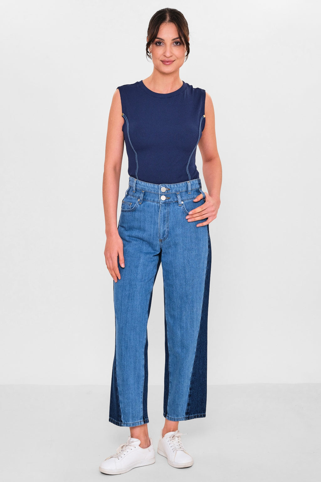Fashion club - Plus Size Trousers (FSC26YFXW041) - 8690200137341