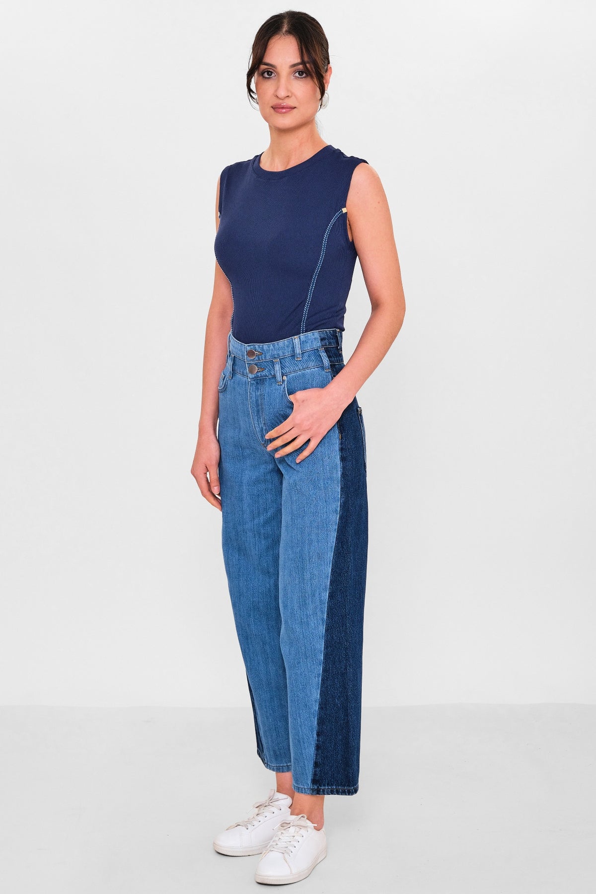 Fashion club - Plus Size Trousers (FSC26YFXW041) - 8690200137341