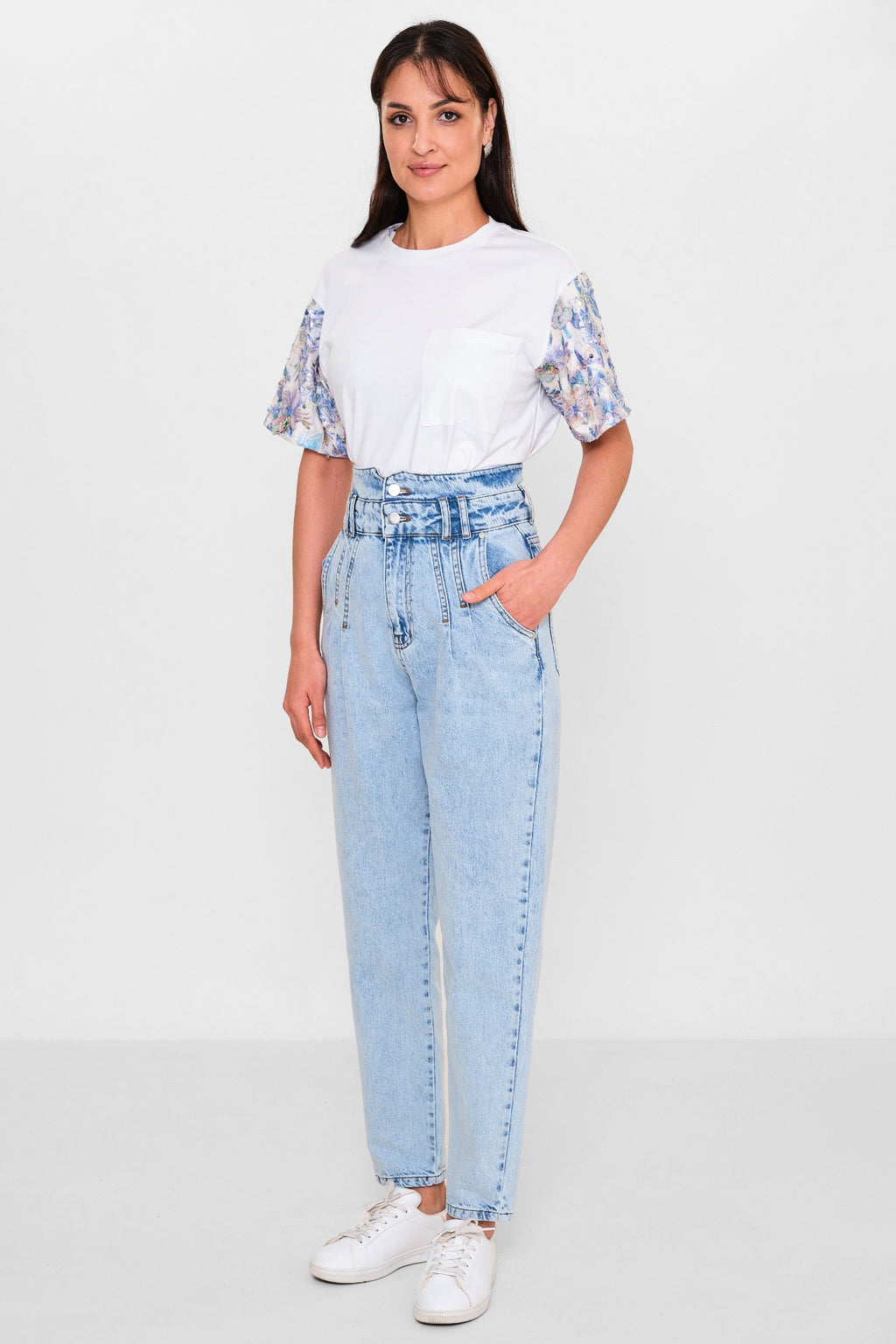 Fashion club - Plus Size Trousers (FSC26YFXW007) - 8690200137358