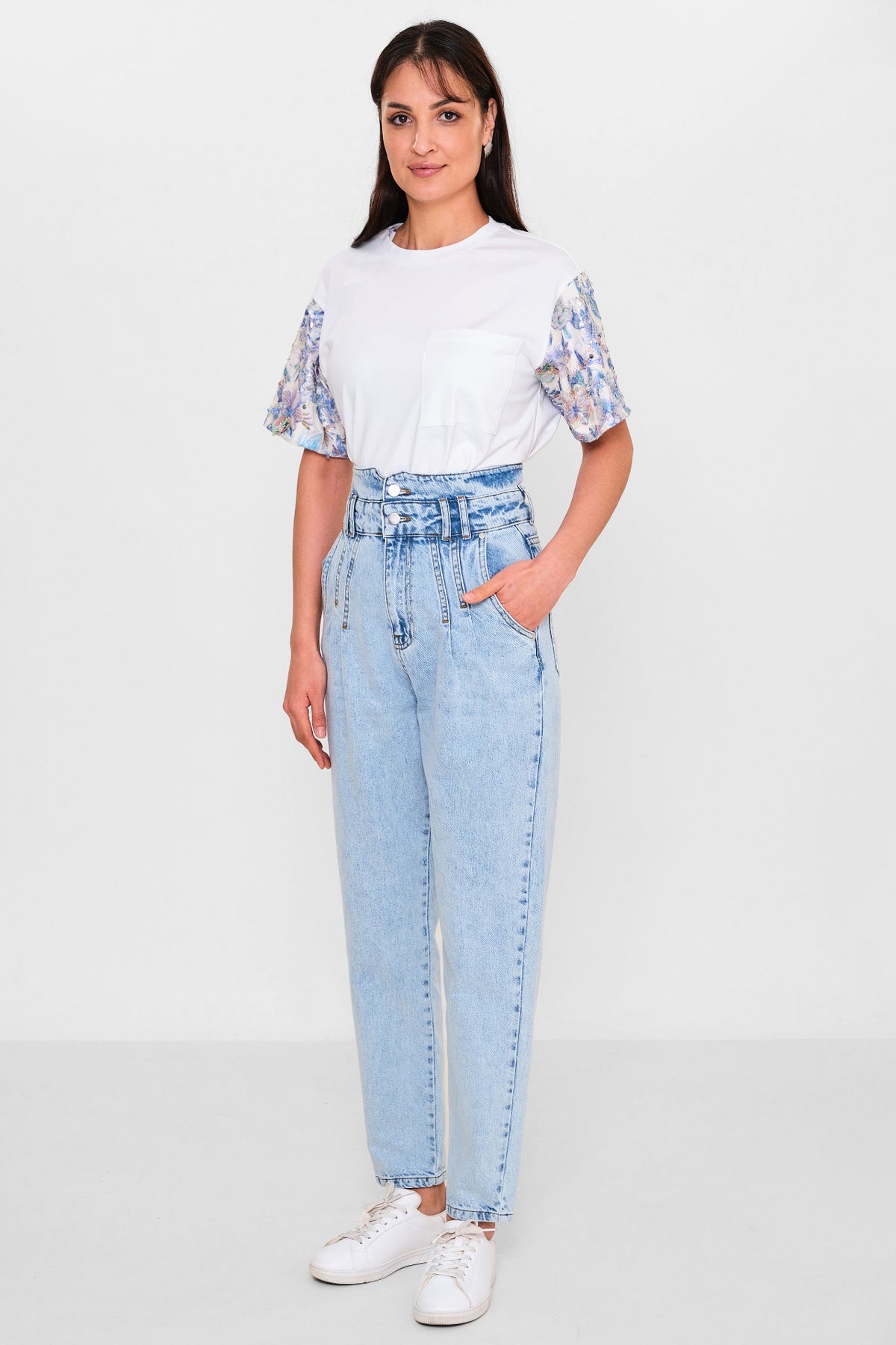 Fashion club - Plus Size Trousers (FSC26YFXW007) - 8690200137358