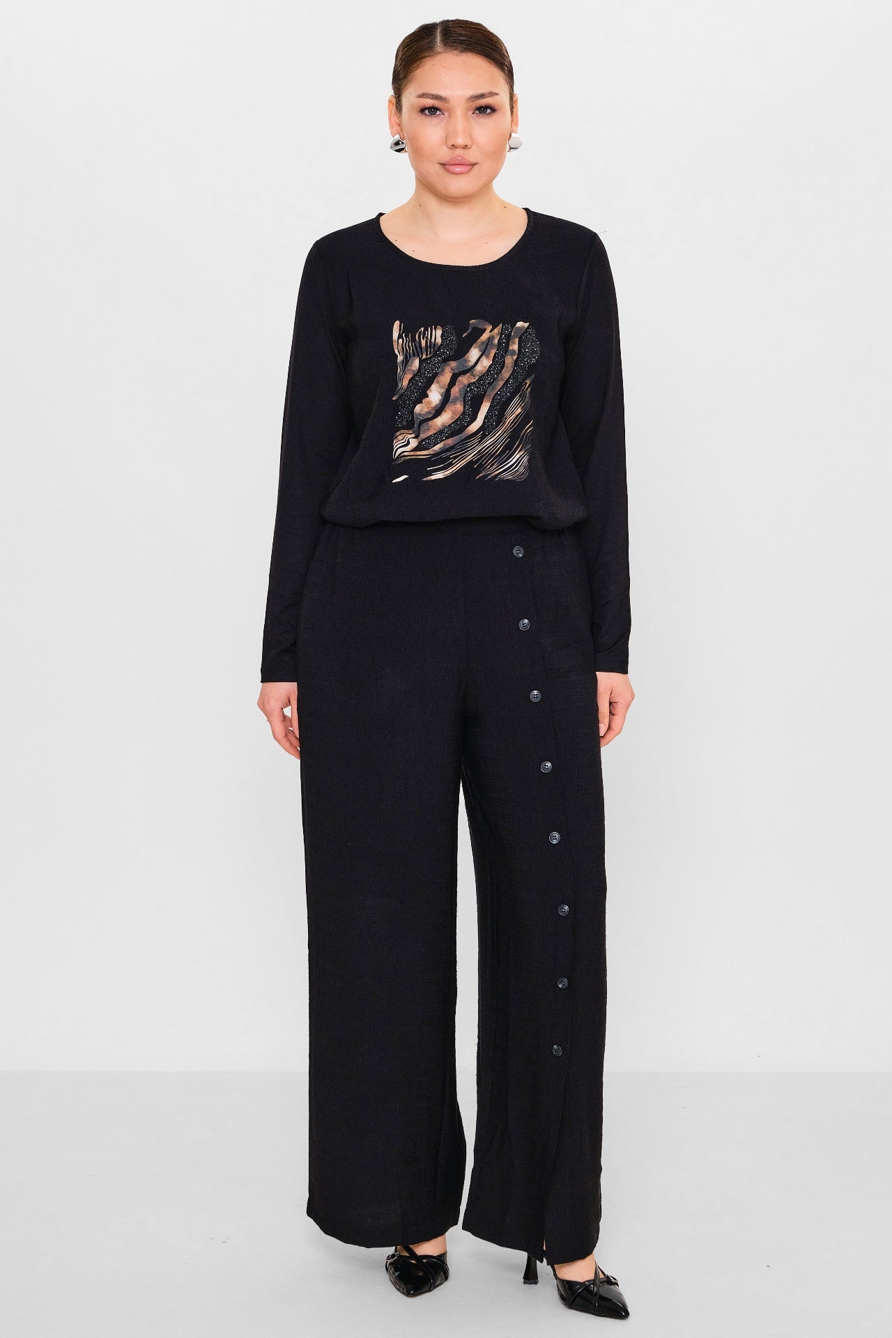 Vedi - Regular Size Trousers (VED26Y7409) - 8690200137426