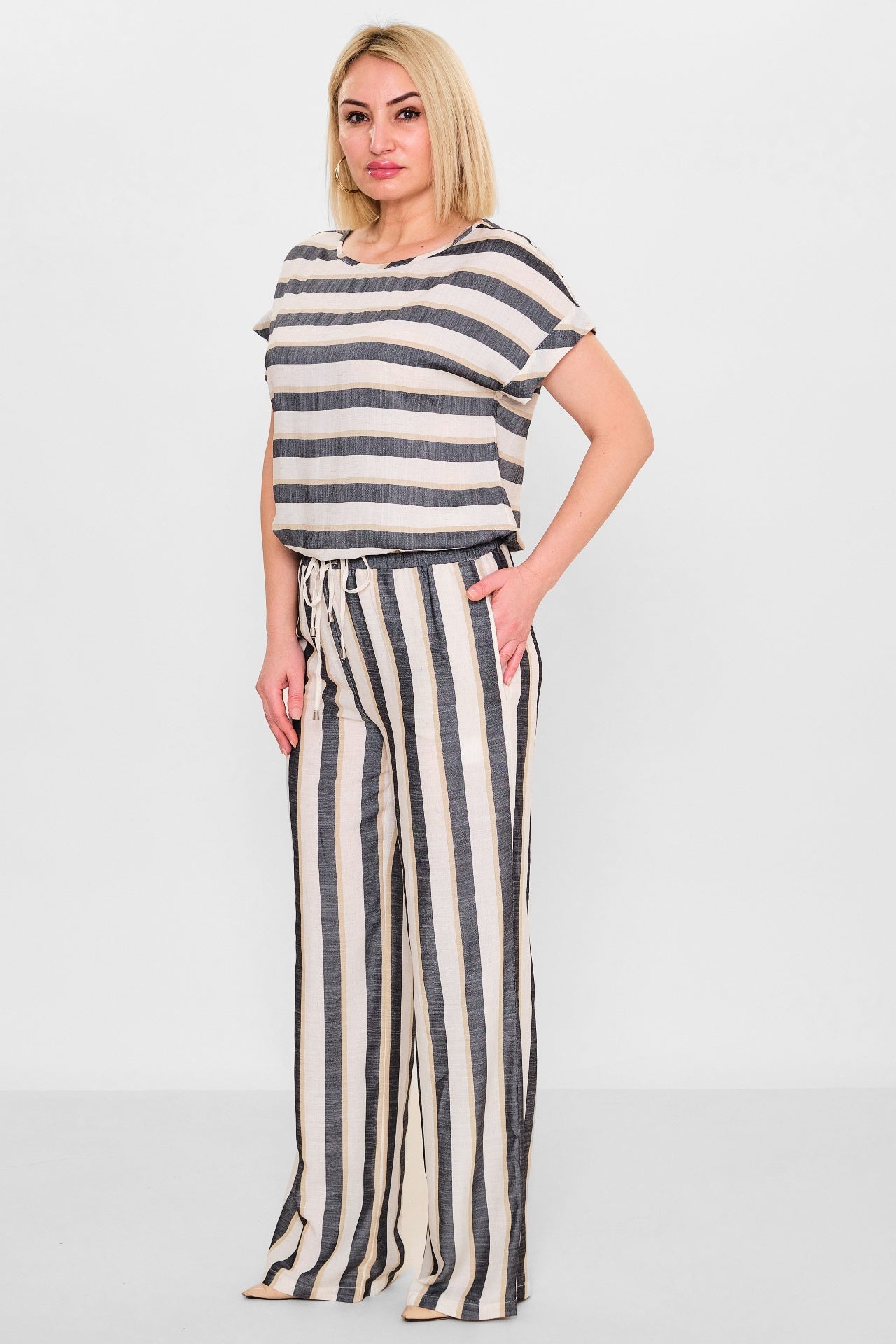 Revaro - Plus Size Suit (RVR26YTK-1356) - 8690200137525