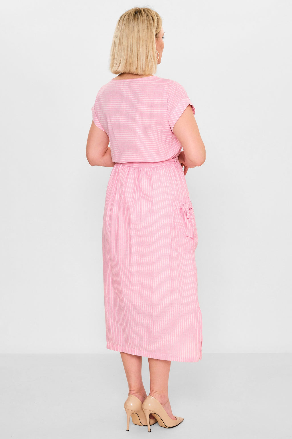 Revaro - Plus Size Dress (RVR26YS-9094) - 8690200137532