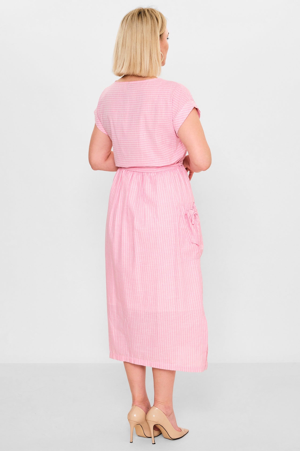 Revaro - Plus Size Dress (RVR26YS-9094) - 8690200137532