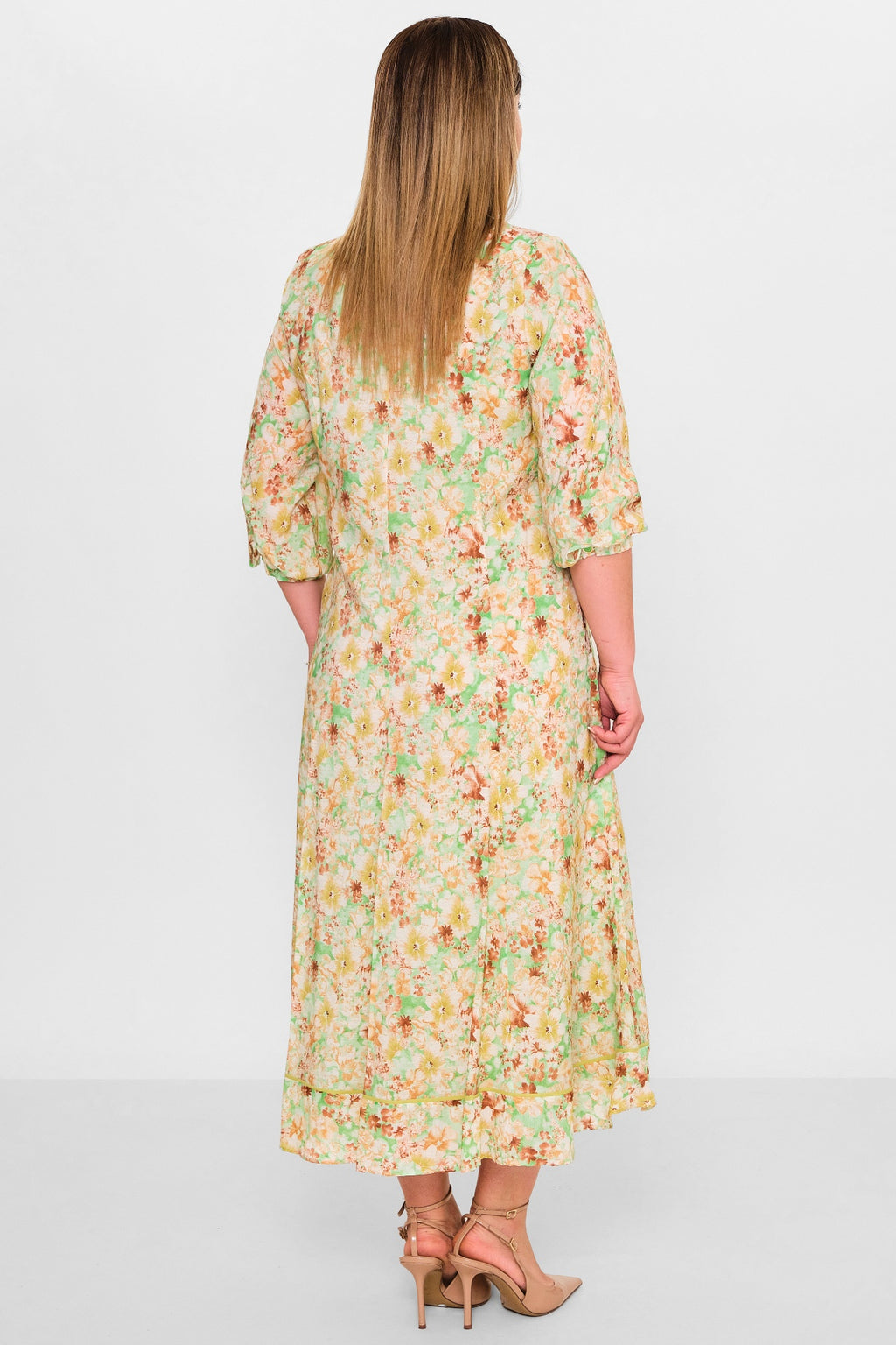 Gumanize - Plus Size Dress (GMZ2025-1097-7739) - 8690200137556