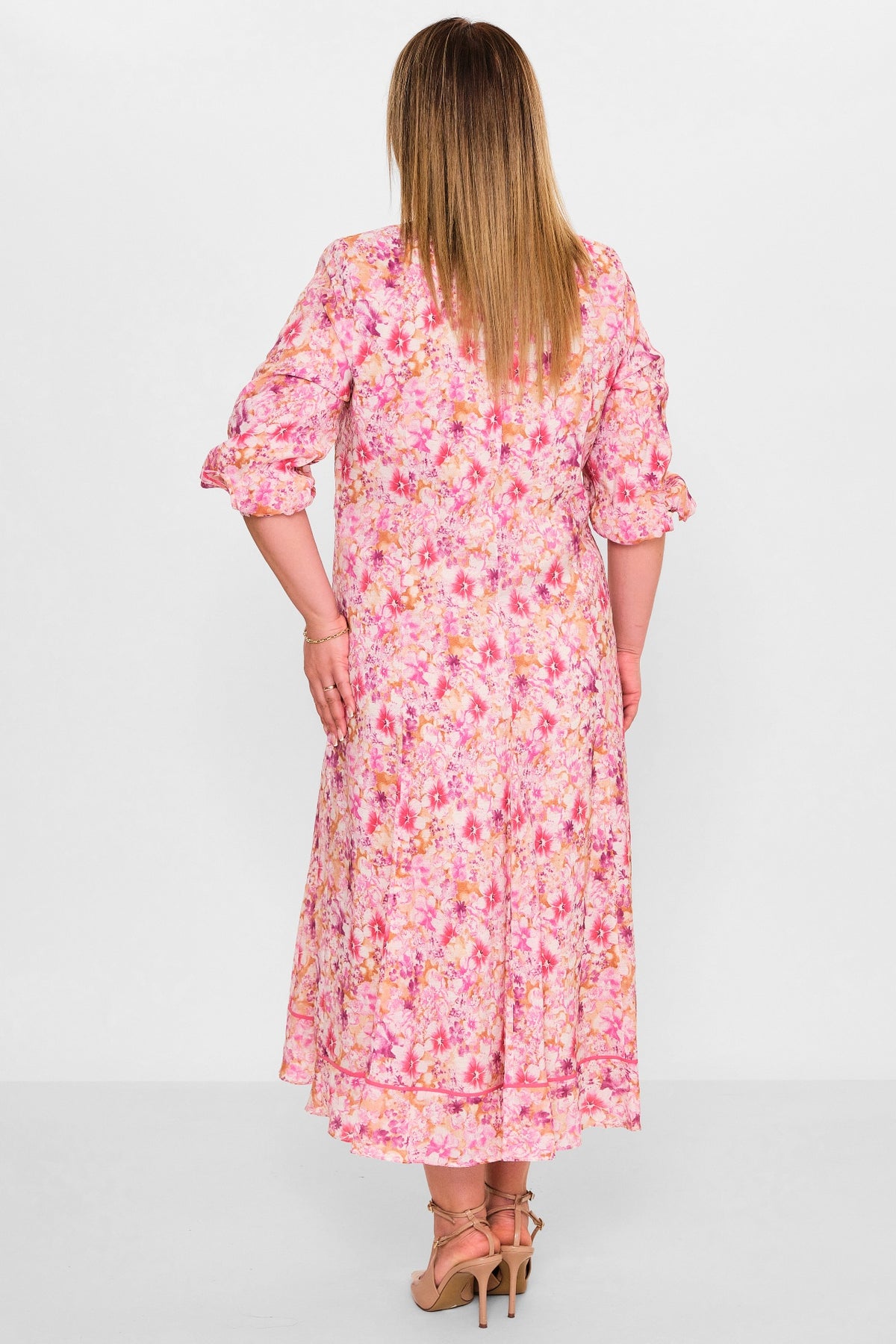 Gumanize - Plus Size Dress (GMZ2025-1097-7739) - 8690200137563