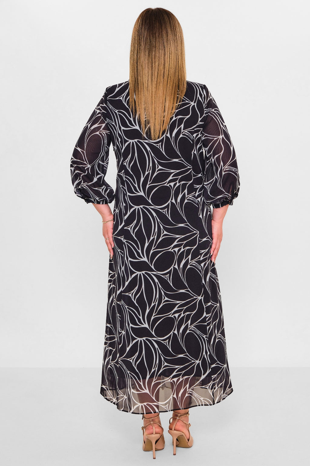 Gumanize - Plus Size Dress (GMZ2026-363-8134) - 8690200137587