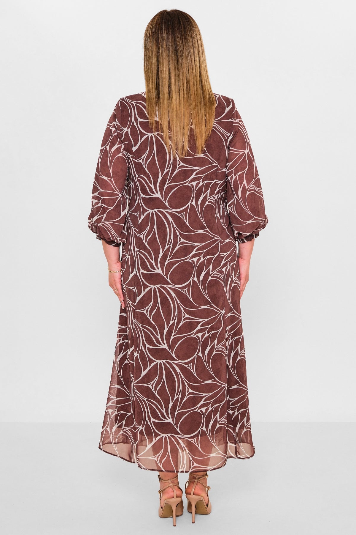 Gumanize - Plus Size Dress (GMZ2026-363-8134) - 8690200137594