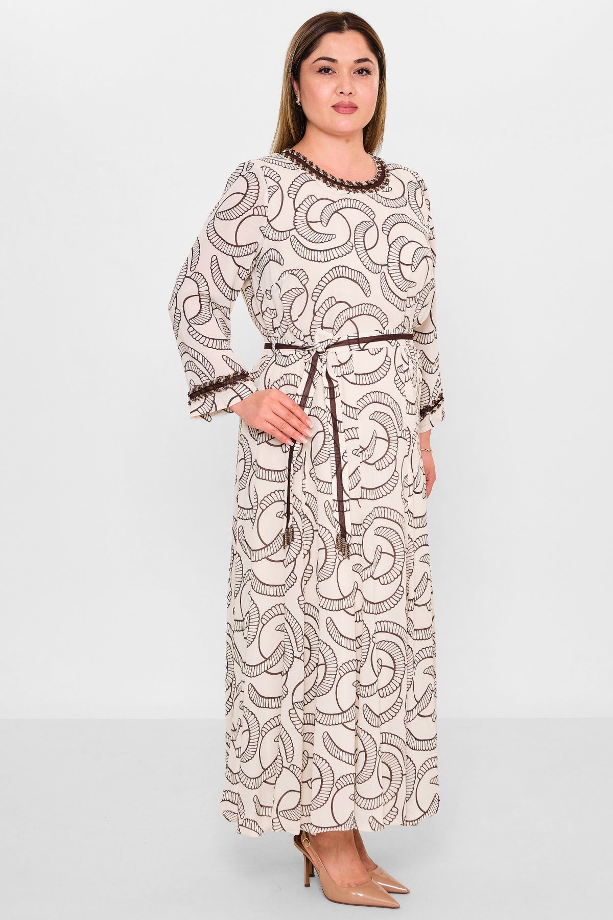 Gumanize - Plus Size Dress (GMZ2026-658-8119) - 8690200137600