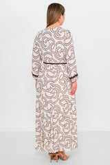 Gumanize - Plus Size Dress (GMZ2026-658-8119) - 8690200137600
