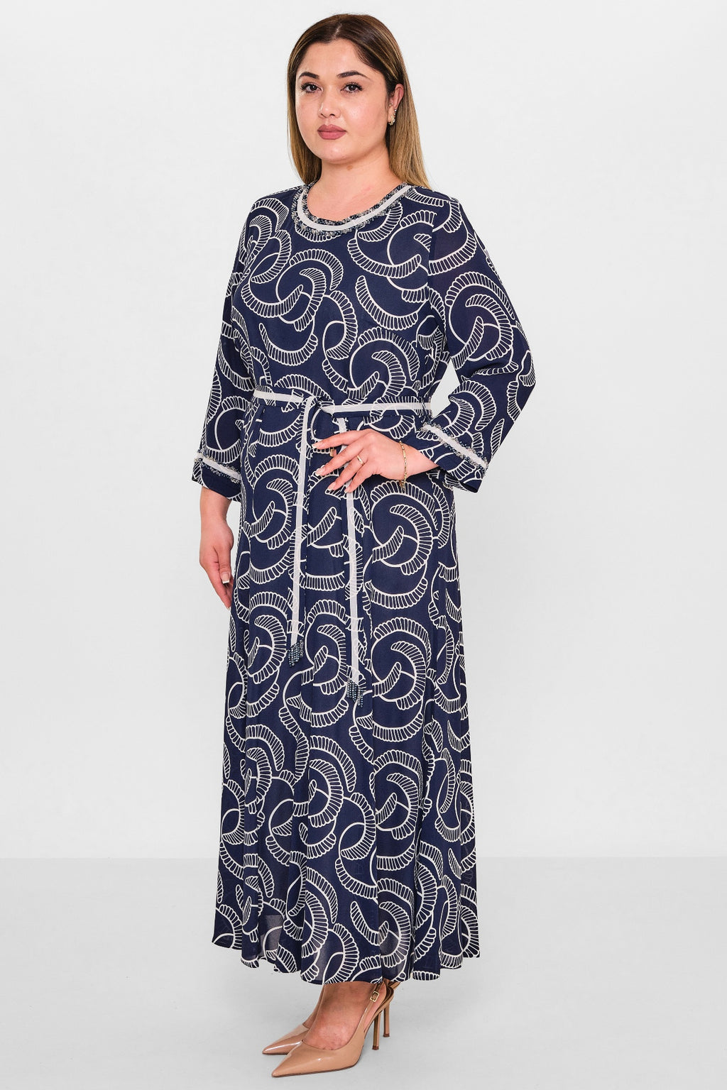 Gumanize - Plus Size Dress (GMZ2026-658-8119) - 8690200137617