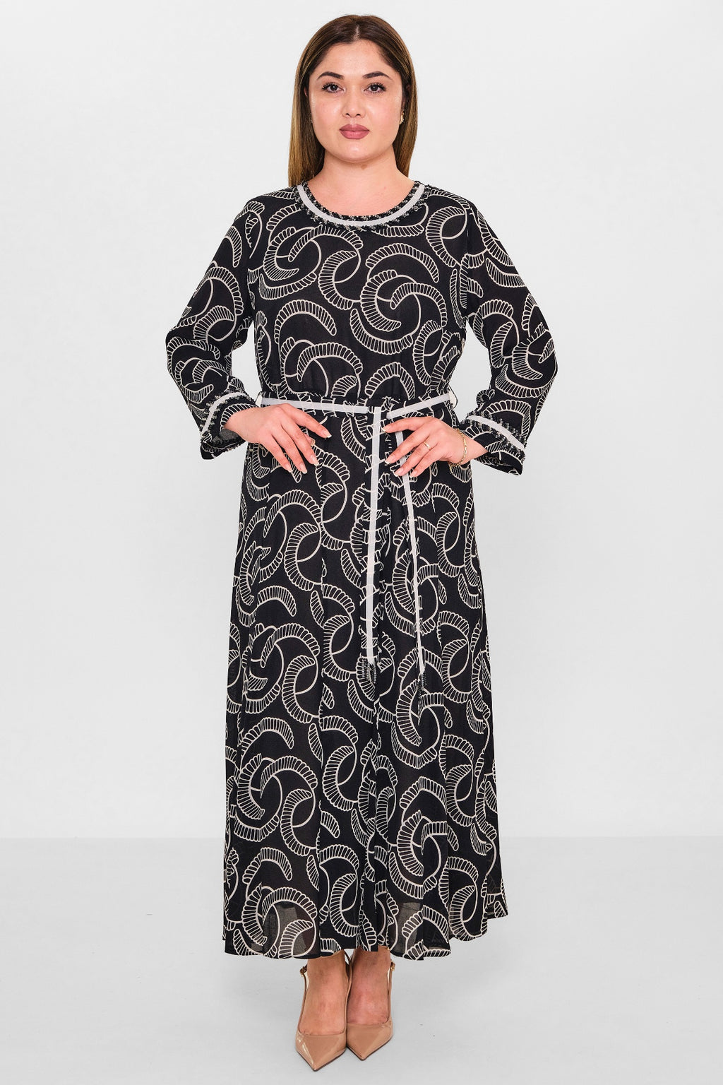 Gumanize - Plus Size Dress (GMZ2026-658-8119) - 8690200137624