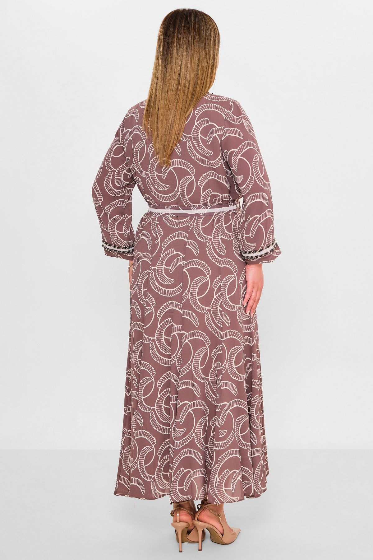 Gumanize - Plus Size Dress (GMZ2026-658-8119) - 8690200137631