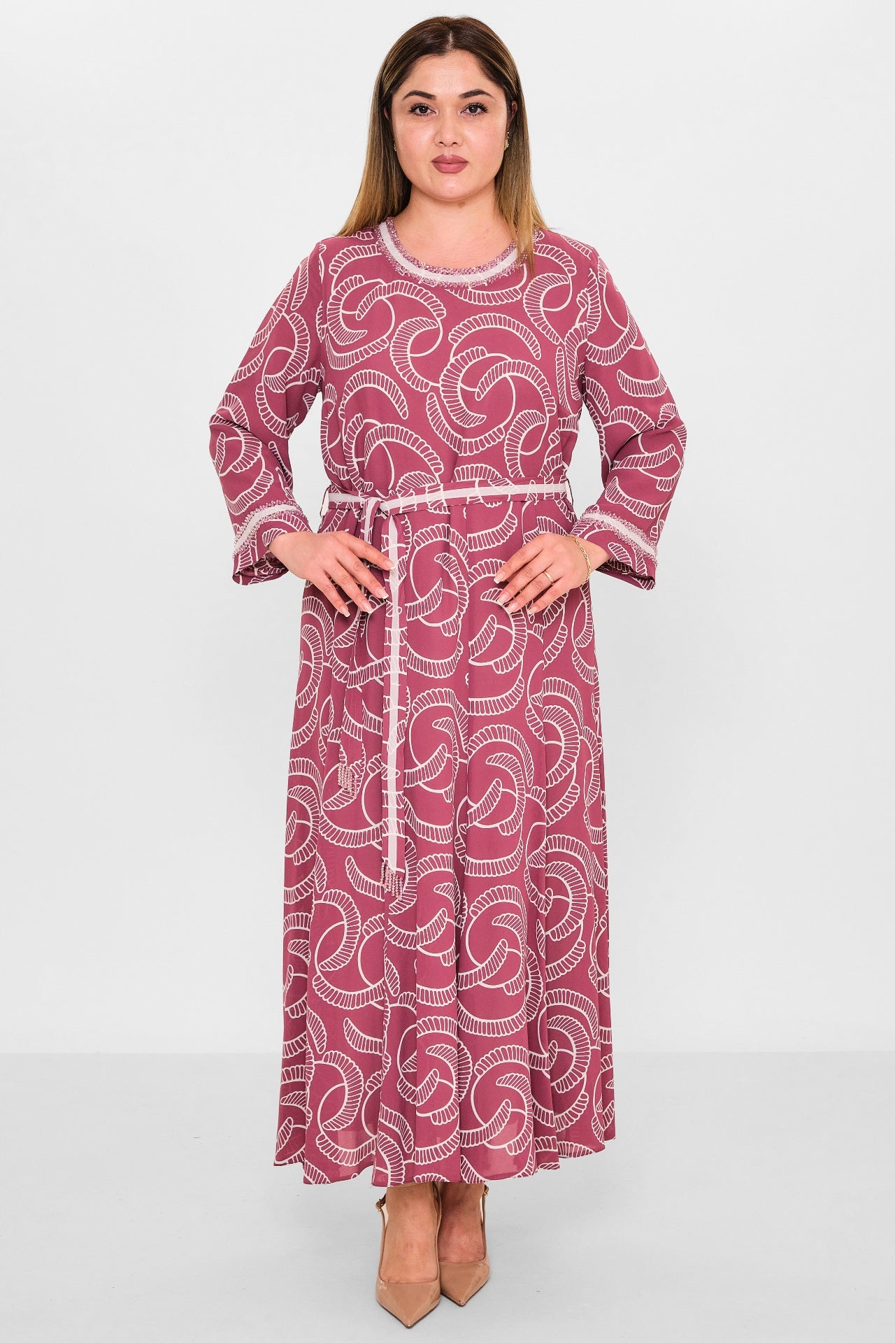 Gumanize - Plus Size Dress (GMZ2026-658-8119) - 8690200137648