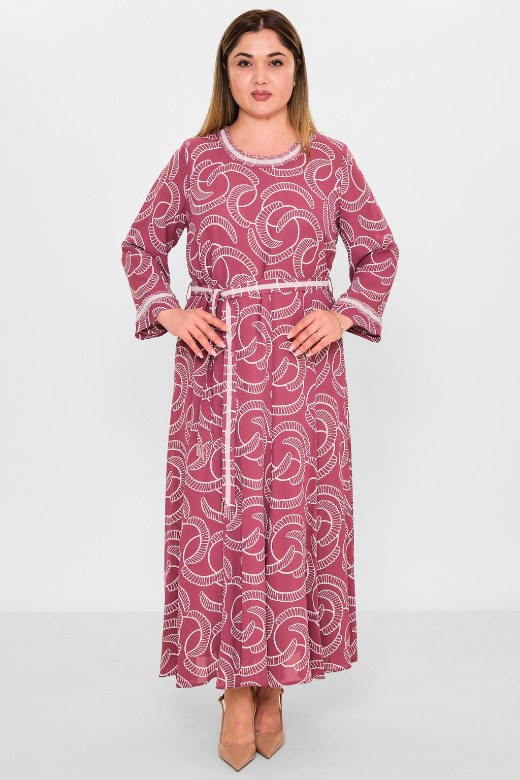 Gumanize - Plus Size Dress (GMZ2026-658-8119) - 8690200137648