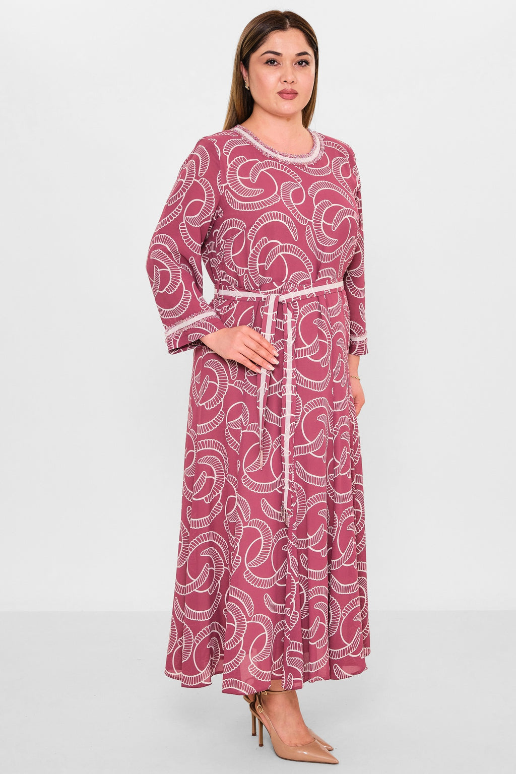 Gumanize - Plus Size Dress (GMZ2026-658-8119) - 8690200137648