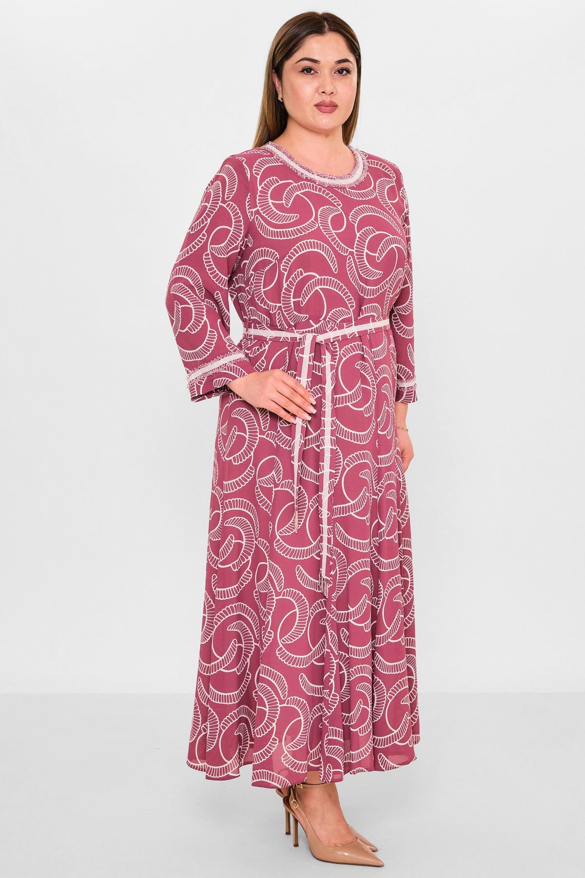 Gumanize - Plus Size Dress (GMZ2026-658-8119) - 8690200137648