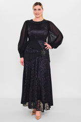 Qne tu - Plus Size Dress (QNE26Y6213BB) - 8690200138034