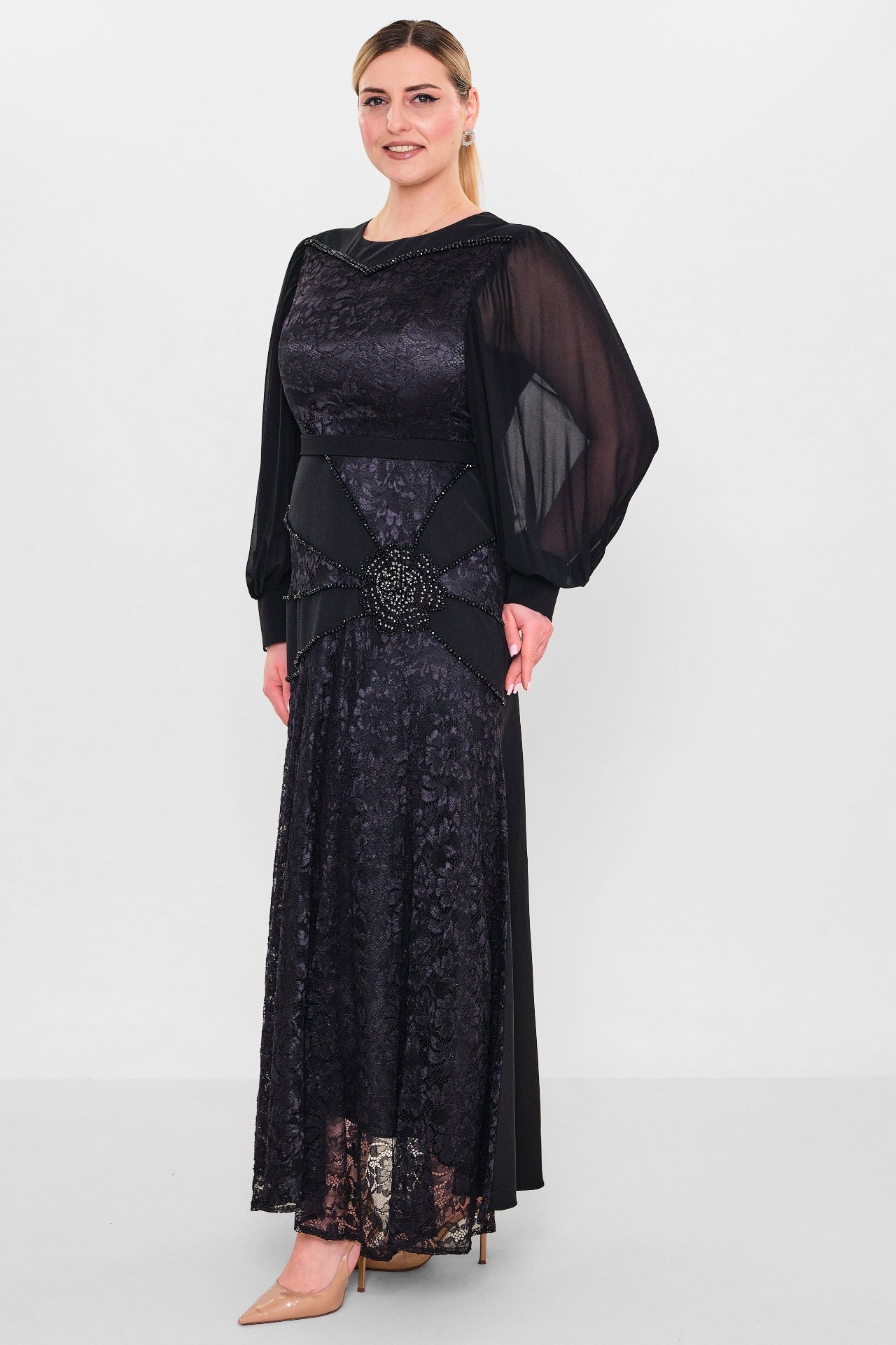 Qne tu - Plus Size Dress (QNE26Y6213BB) - 8690200138034