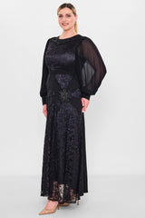 Qne tu - Plus Size Dress (QNE26Y6213BB) - 8690200138034