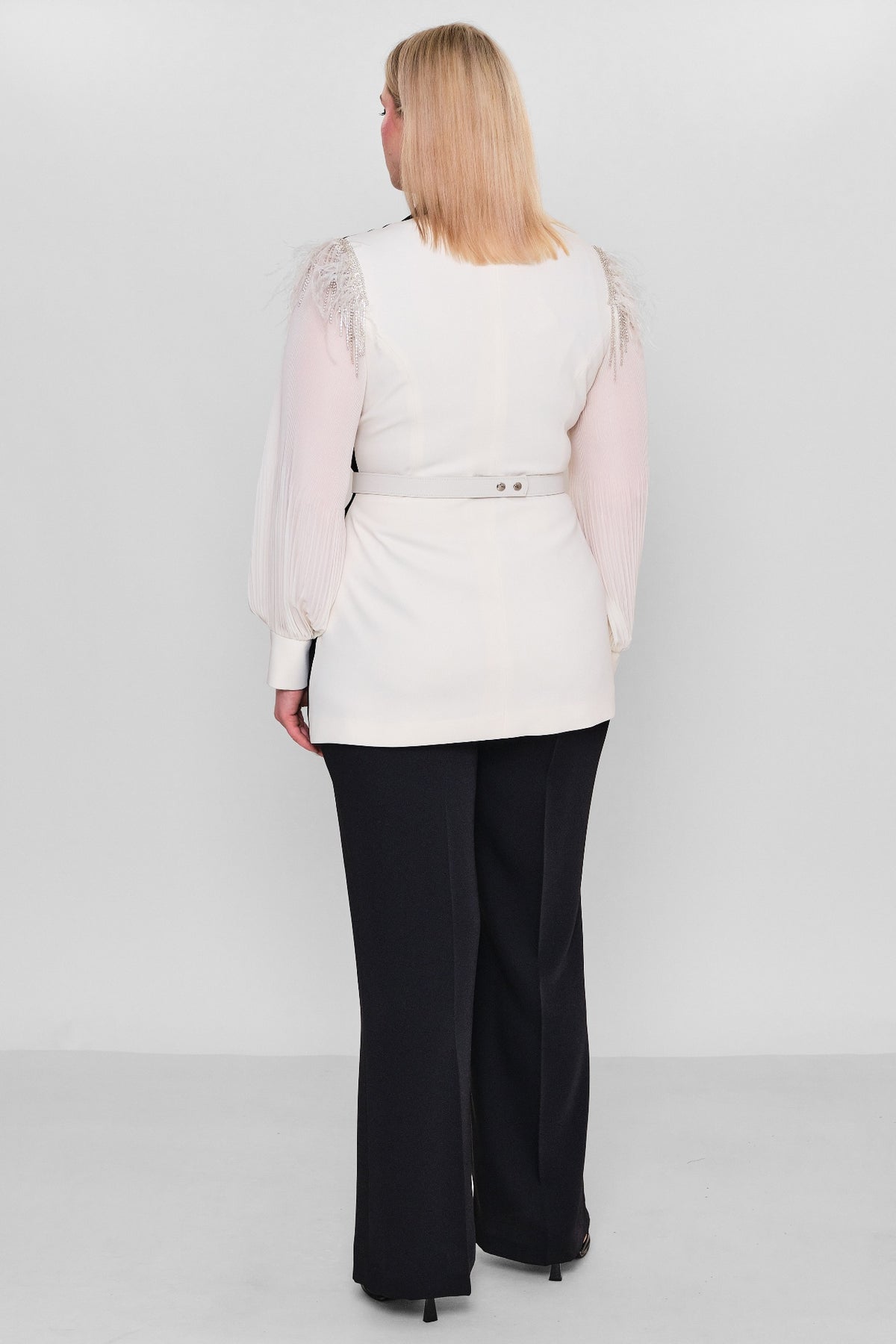 Qne Tu - Plus Size Suit (QNE26Y5116BB) - 8690200138133