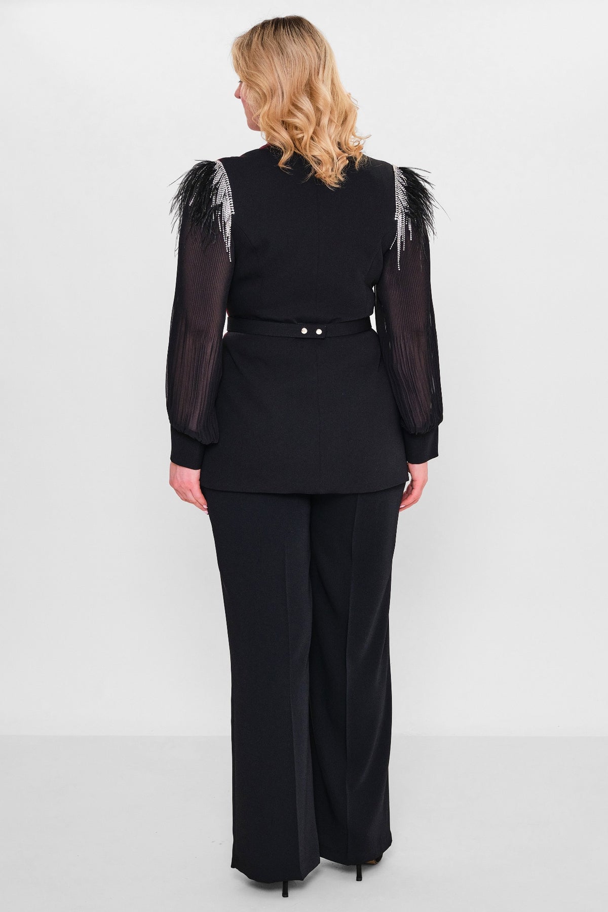 Qne Tu - Plus Size Suit (QNE26Y5116BB) - 8690200138140