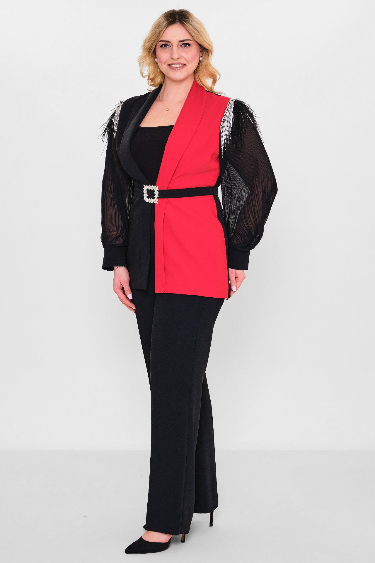 Qne Tu - Plus Size Suit (QNE26Y5116BB) - 8690200138157