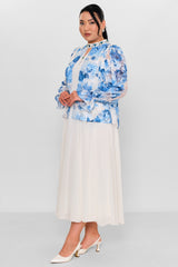 Ksas - Plus Size Dress (KSAS32397) - 8690200138287
