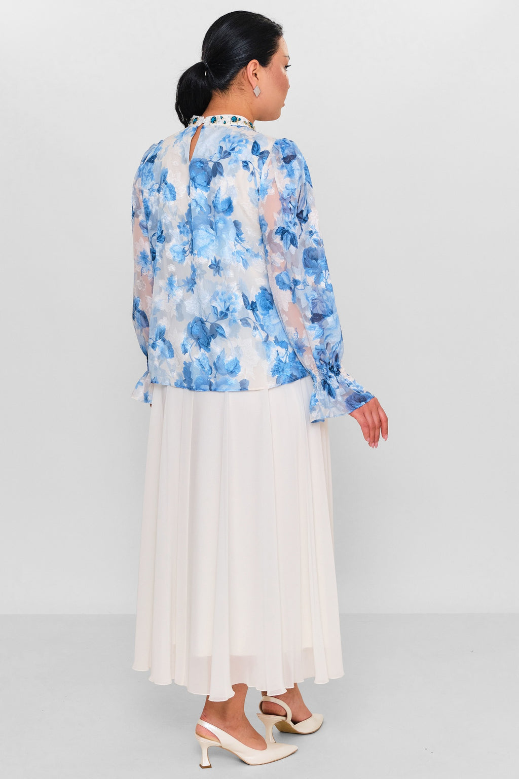 Ksas - Plus Size Dress (KSAS32397) - 8690200138287