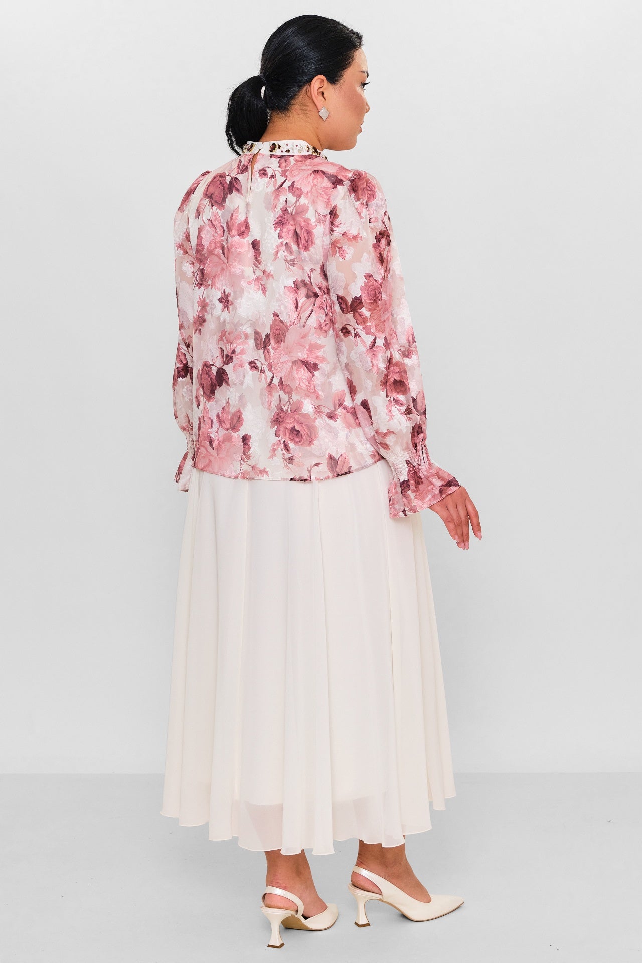 Ksas - Plus Size Dress (KSAS32397) - 8690200138294