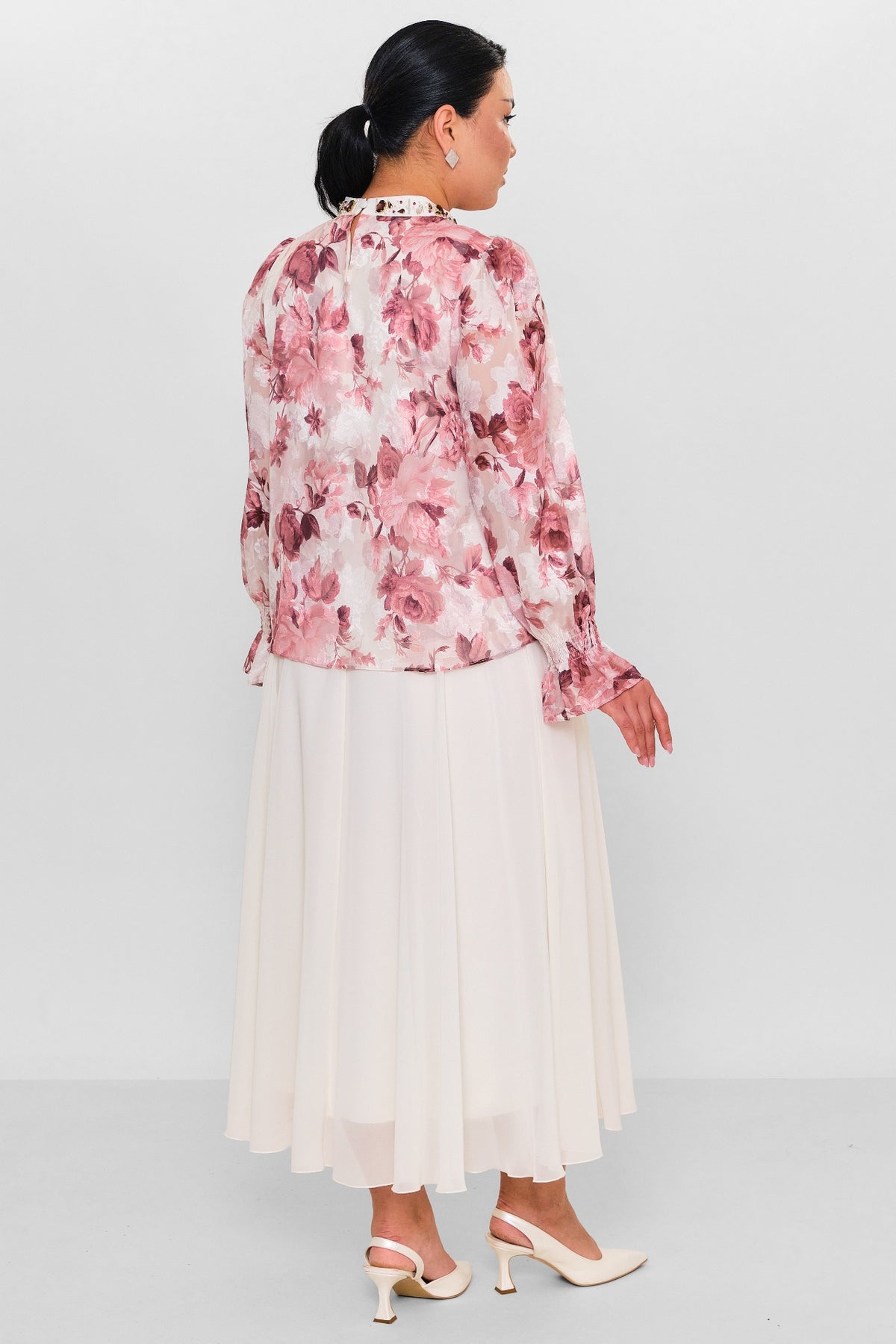 Ksas - Plus Size Dress (KSAS32397) - 8690200138294