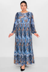 Ksas - Plus Size Dress (KSAS32400) - 8690200138324