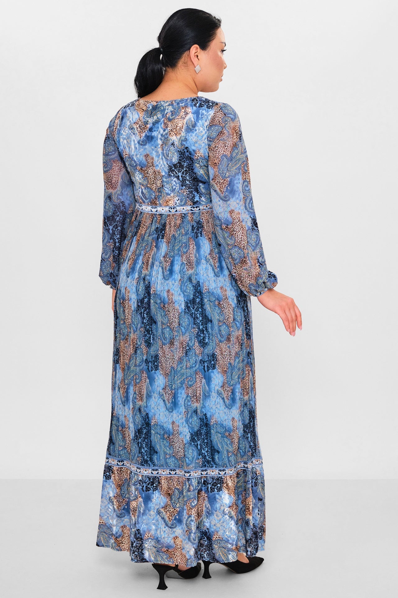 Ksas - Plus Size Dress (KSAS32400) - 8690200138324
