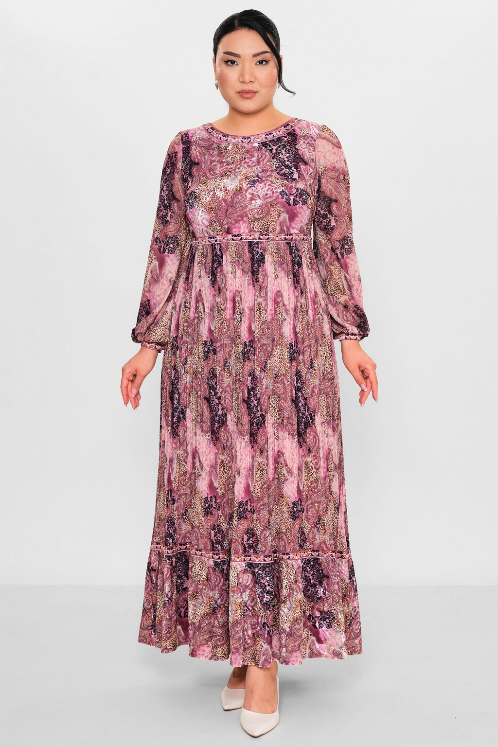 Ksas - Plus Size Dress (KSAS32400) - 8690200138348