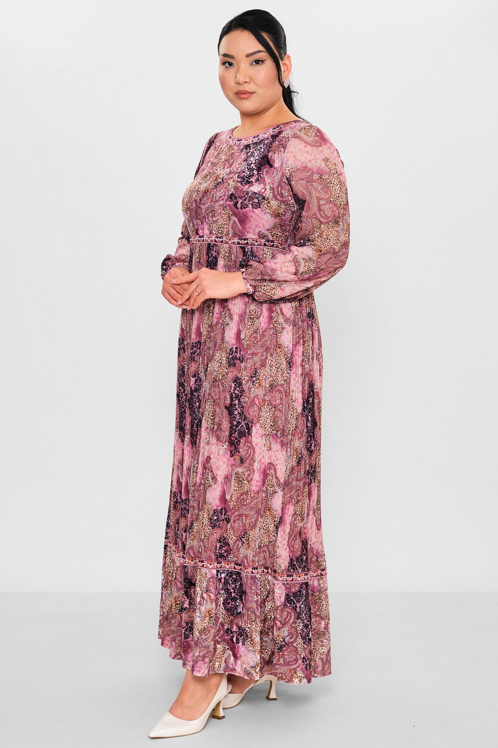 Ksas - Plus Size Dress (KSAS32400) - 8690200138348