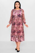 Ksas - Plus Size Dress (KSAS32401) - 8690200138362