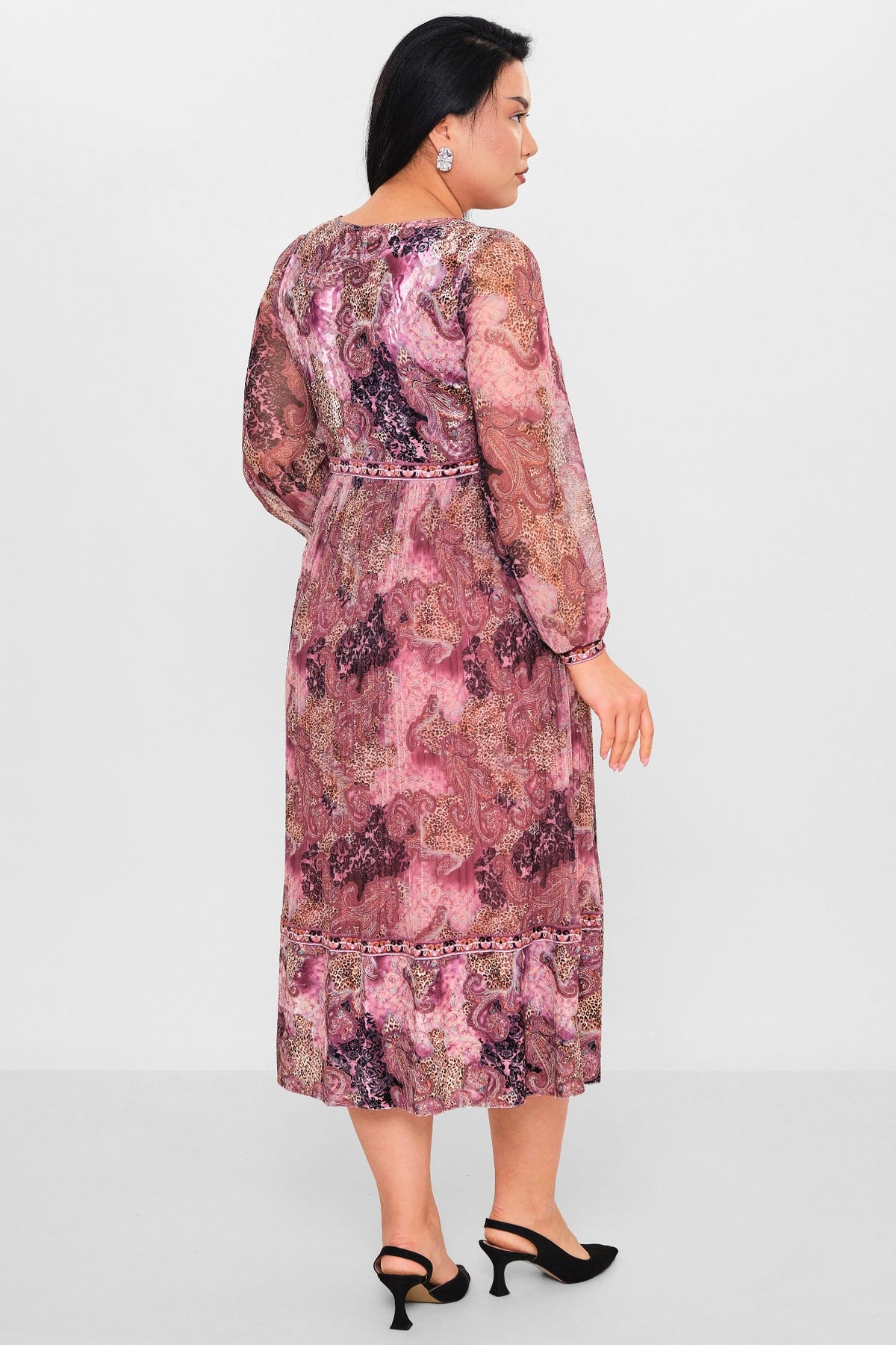 Ksas - Plus Size Dress (KSAS32401) - 8690200138362