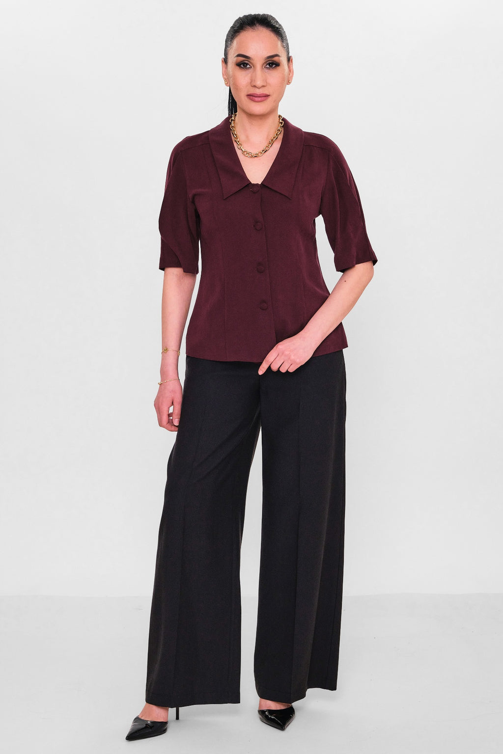 Fever - Plus Size Shirt (FVR26Y17032) - 8690200138690
