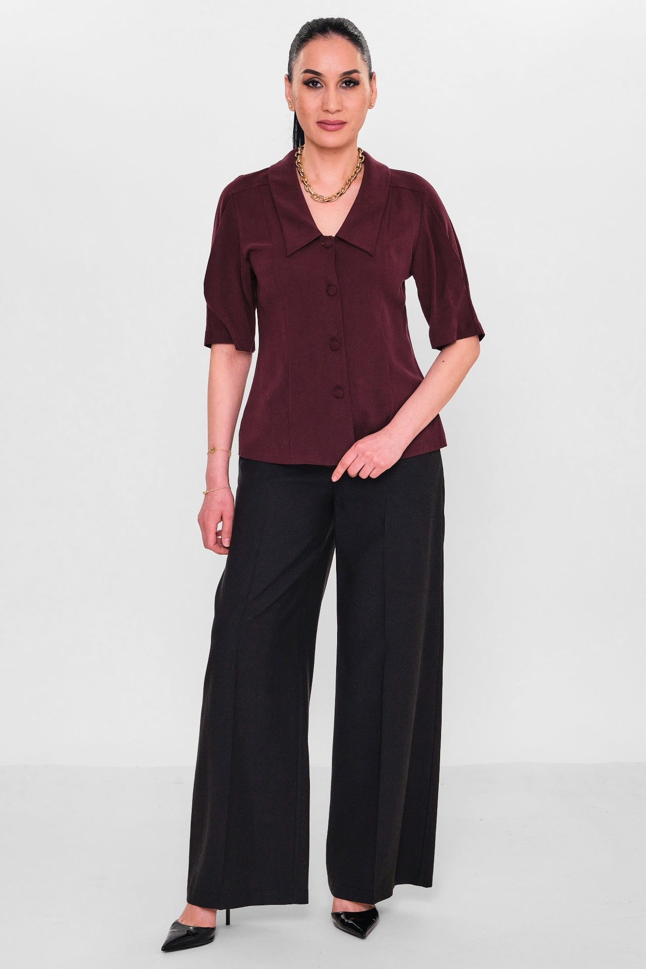 Fever - Plus Size Shirt (FVR26Y17032) - 8690200138690