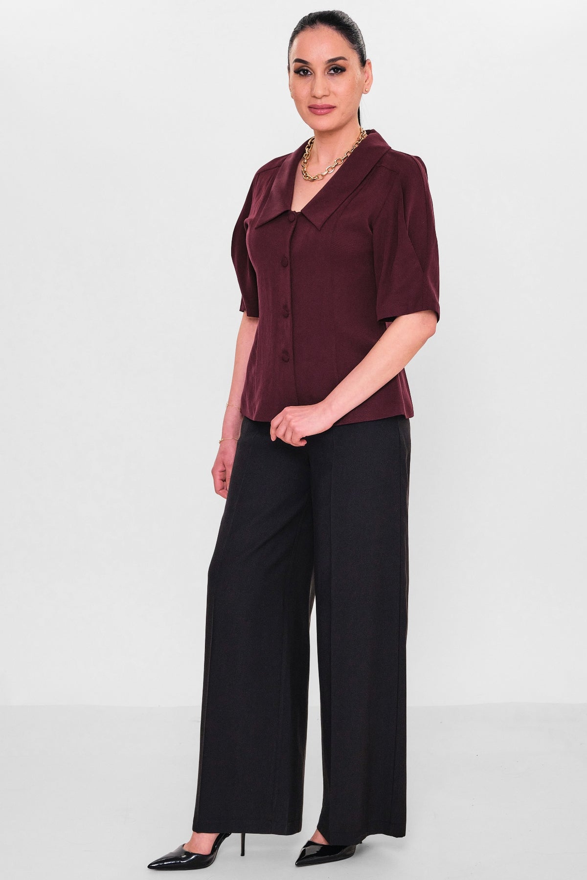 Fever - Plus Size Shirt (FVR26Y17032) - 8690200138690