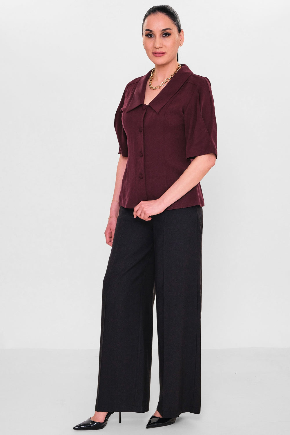 Fever - Plus Size Shirt (FVR26Y17032) - 8690200138690