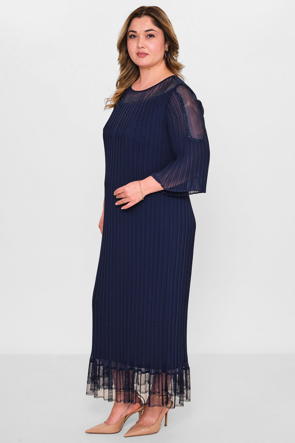 Gumanize - Plus Size Dress (GMZ2019-1364-172) - 8690200138751