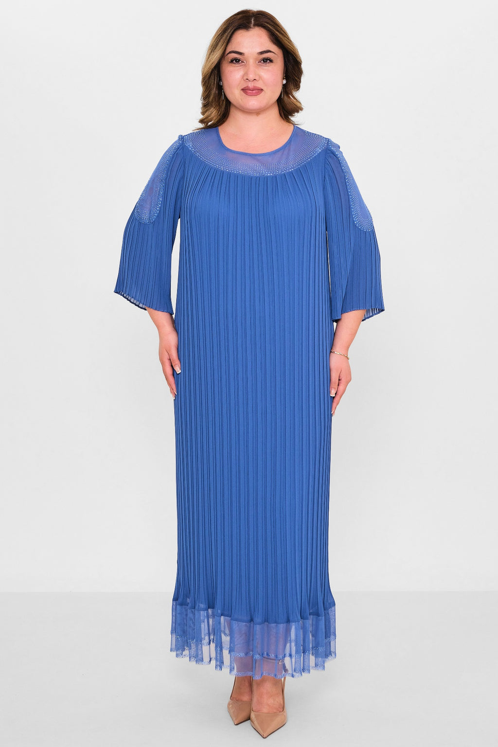 Gumanize - Plus Size Dress (GMZ2019-1364-172) - 8690200138768