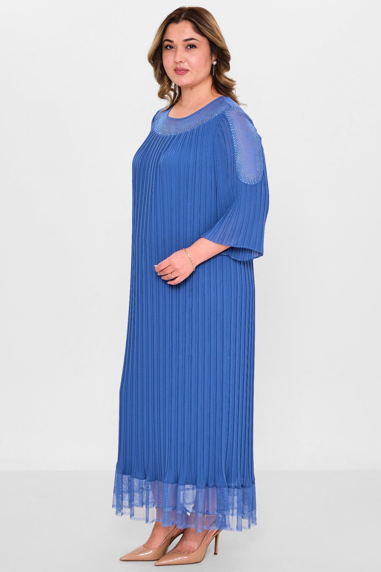 Gumanize - Plus Size Dress (GMZ2019-1364-172) - 8690200138768